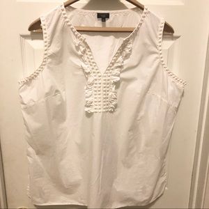Talbots sleeveless top